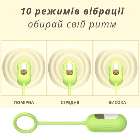 Вакуумный клиторальный стимулятор-вибратор 2 в 1 I’MCUM Secret AirPods в форме кейса для наушников (зелёный)
