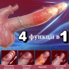 Фаллоимитатор I’MCUM Triple Orgasm для стимуляции точки G и клитора с подогревом, 3 режимами толчков, 9 режимами вибрации и пультом управления