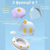 Вакуумный клиторальный стимулятор-вибратор 2 в 1 I’MCUM GlowCloud (Облачко наслаждения) в форме ночника