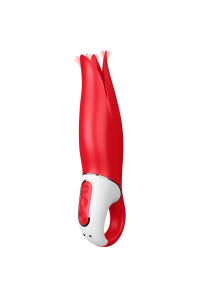 Вибратор-цветок для клиторальной и вагинальной стимуляции Satisfyer Power Flower (красн