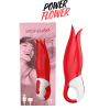 Вибратор-цветок для клиторальной и вагинальной стимуляции Satisfyer Power Flower (красн