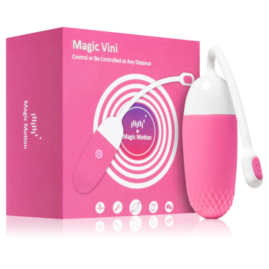 Смарт виброяйцо Magic Motion Vini с приложением для смартфона и дистанционным управлением