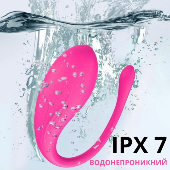 Вибратор со смарт-подключением к телефону Vibe розовый