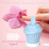 Стимулятор сосків та клітора I’MCUM Ice Cream Lick, блакитний