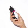 Вакуумный вибратор для клитора Satisfyer Penguin, 11 режимов, цвет чёрный