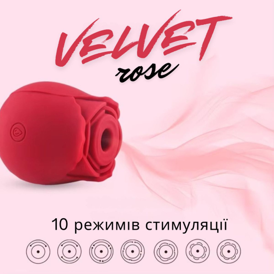 Вакуумный стимулятор клитора I’MCUM Velvet Rose