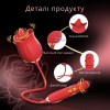 Вибратор I’MCUM Pulse Rose 3D с клиторальной стимуляцией, 10 режимов облизывания, вращение и имитация толчков.
