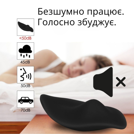 Клиторальный вибратор I’MCUM Clit Control в трусики с пультом управления, чёрный
